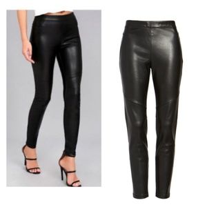 Free People Faux Leather Pants